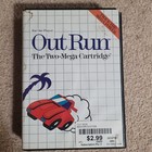 OUT RUN for Sega Master System SMS (1987) Tested & Working + Catalog + Case