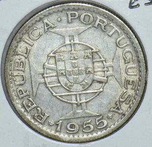 Portugal 1955 Angola 10 Escudos 191645 combine shipping - Picture 1 of 2