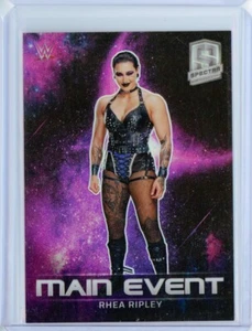 2023 Panini Chronicles WWE RHEA RIPLEY Spectra MAIN EVENT ME-4 SSP Insert - Picture 1 of 2