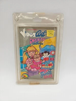 Rare 1987 Vintage LJN Video Art Activity Game Cartridge My Favorite Doll - Image 1 of 2