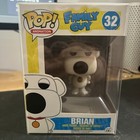 Funko Pop! Brian Griffin #32 Family Guy Figure Animation Vaulted With Protector*