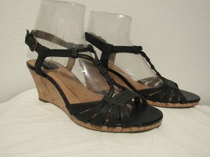 clarks women's star mello wedge sandal