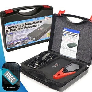 Portable Car Battery Jump Starter Built In Power Bank 12v 400A. SWPB1. +M - Picture 1 of 17