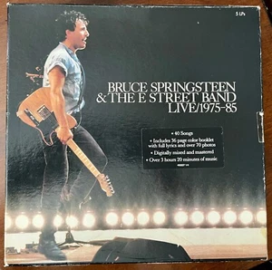 BRUCE SPRINGSTEEN - Live 1975-85, 5-LP Box Set,Vinyl, 4502271, 1986, UK, Booklet - Picture 1 of 8