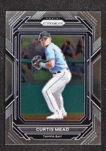 2023 Prizm Baseball Base #119 Curtis Mead - Tampa Bay Rays !