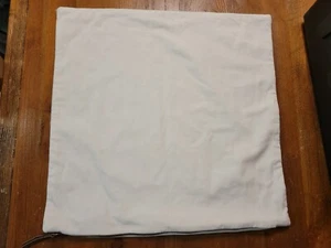 Pottery Barn Everywhere Samt Kissenbezug Baumwolle Elfenbein 20”x20”  - Bild 1 von 3