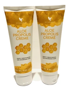 2 Bottles Forever Living ALOE PROPOLIS CREME-4 oz each - Free Shipping - Picture 1 of 4