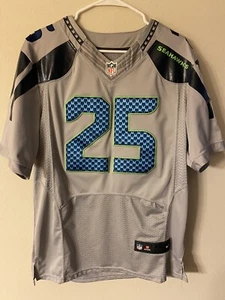 Nike Richard Sherman Seattle Seahawks Authentic Away Jersey 40 Medium Mens - Picture 1 of 11