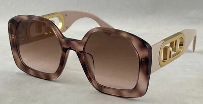 Gafas de sol FENDI FE40048U FE 40048U 55F beige habana 54-22-145 Foto 1 de 4