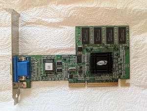 Tarjeta gráfica ATI RAGE 128 AGP 3.3V 32MB VGA 1026650 109-66500 R128 3DFX - Imagen 1 de 6