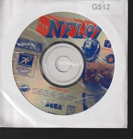 NFL 97 Sega Saturn Sleeved Video Game Disc Only