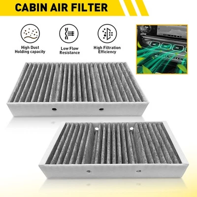 Activated Carbon Air Filter Cabin For Mercedes-Benz GLS450 GLE350 ML250 ML550 US - Image 1 of 4