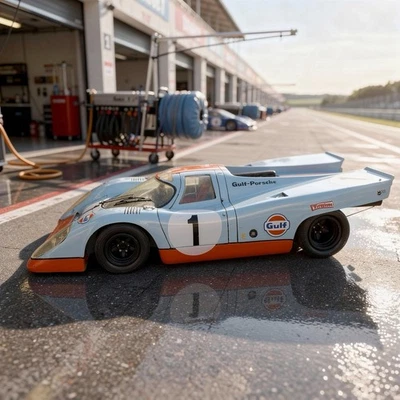 Porsche 917K Gulf #1 1:43 resina Provenza moulage construido a mano Robb marrón DBR Foto 1 de 4