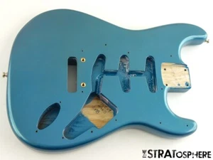 Fender Custom Shop W25 Custom Deluxe Stratocaster BODY Strat Aged Placid Blue - Picture 1 of 4