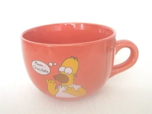 THE SIMPSONS SAMMLERSTÜCK ORANGE HOMER HEISSE SCHOKOLADE TASSE - Bild 1 von 2