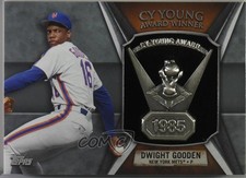 2013 Topps Cy Young Award Winner Commemorative Relic Dwight Gooden #CY-DG