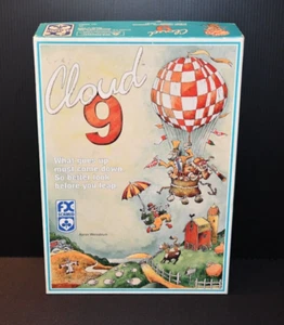 Cloud 9 Push Your Luck Board Game Good+ (Box card wear) - Picture 1 of 5