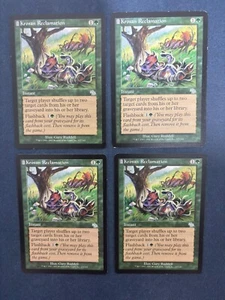 MTG 4X JUDGMENT KROSAN RECLAMATION MAGIC THE GATHERING UNCOMMON GREEN - Picture 1 of 6
