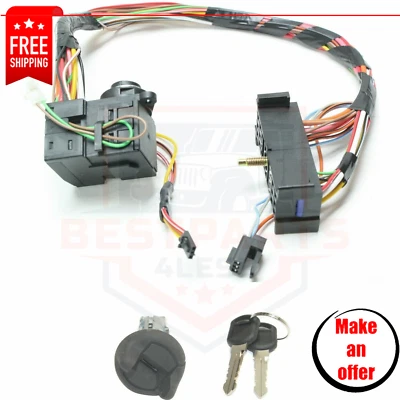 NUEVO Kit de interruptor de encendido para 98-00 Chevy y GMC C1500/K1500/Suburban/Tahoe Foto 1 de 4
