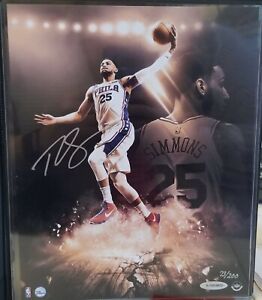 Ben Simmons Auto 2019 Upper Deck Employee Exclusive 73/200