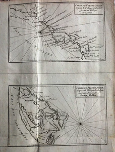 Äfrica, Rio Niger, Map Original, Pruneau Of Pommegorge, - Picture 1 of 1