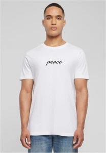Mister Tee T-Shirt Peace Wording EMB Tee MT3161 - Picture 1 of 36