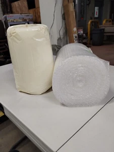3/16 small bubble 30' x 12" cushioning wrap padding roll Perforated every 12" - Picture 1 of 4