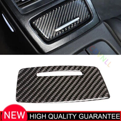 Panel de marco de encendedor trasero de fibra de carbono real para BMW M3 E90 2008-2013 1* Foto 1 de 4