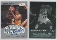 1999 Sage Auto Silver /400 Mike Batiste #A3 Auto