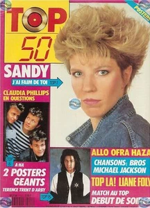 Magazine TOP 50 123 complet MICHAEL JACKSON BROS OFRA HAZA ROGER MOORE FOLY A-HA - Imagen 1 de 1