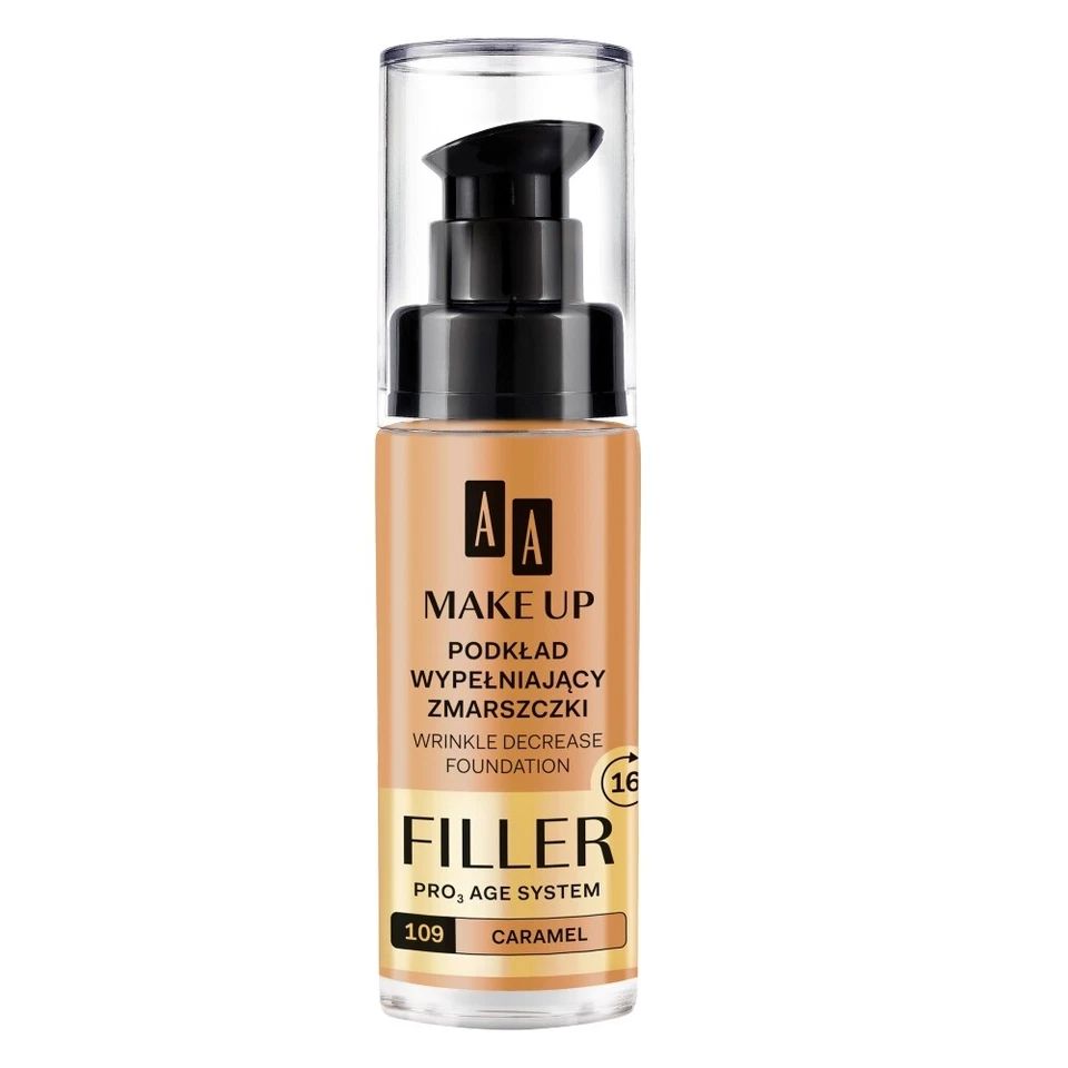 5900116022383 Make Up Filler podkład wypełniający zmarszczki 109 Caramel 30ml AA - Bild 1 von 1