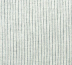 ANDREW MARTIN CURTAIN FABRIC DESIGN Picket 3 METRES SKY LINEN BLEND - Picture 1 of 7
