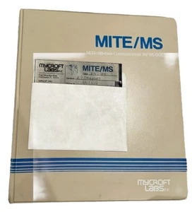MITE/MS for MS/DOS & PC/DOS by Mycroft 1983 Software compatible with MINDSET - Picture 1 of 14