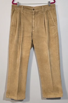 St. Johns Bay Men's Brown Corduroy Pants Tag Size 36 Measured 35x28 - Image 1 of 4