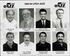 1993 Press Photo Utah Jazz basketball head shots - srs02504