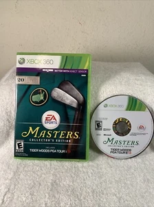 Tiger Woods PGA Tour 13 Masters Collector's Edition Microsoft Xbox 360 Disc Mint - Picture 1 of 13