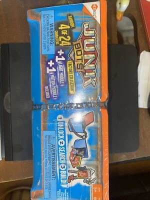 HEXBUG JUNKBOTS Factory Collection Industrial Dumpster 4 Characters Still sealed - Image 1 of 3