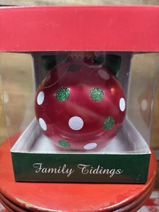 Home Accent Ornament Weihnachten Polka Dots - Bild 1 von 8