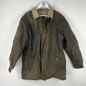 Fred Perry Vintage Waxed Jacket Men’s Size L (193) - Picture 1 of 19