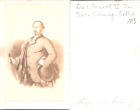 Le duc Ernest II de Saxe-Cobourg-Gotha, circa 1860 Vintage CDV albumen carte de 