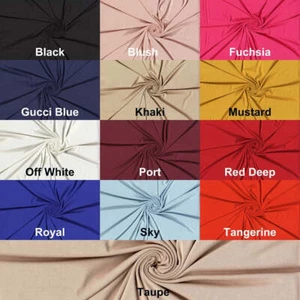 Jersey Verdure ™ Rayon Spandex 220 GSM, Modal like softness - Knit Fabric - Picture 1 of 24