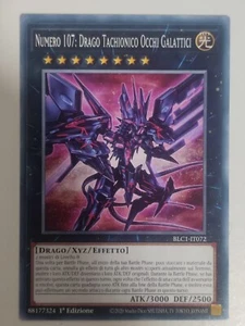 Yu-gi-oh! Numero 107 Drago Tachionico occhi Galattici - italiano - Foto 1 di 1