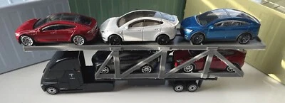 3D Print Add-On for 1/64 Matchbox Convoys Tesla Semi 5 Car Transport/Car Carrier - Image 1 of 4