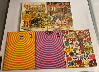 From Sex to Sexty Magazine Lot Vol. 1 Vol 2 Vol 15 39 40 Vintage Comic 1969 - Image 1 of 4