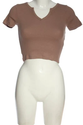 ASOS DESIGN Camisa tejida Mujeres Camisa Talla EU 32 marrón look casual - Imagen 1 de 4