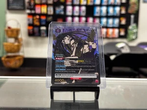 Union Arena Fullmetal Alchemist Envy Sr Star 2 Parallel Gold Signature Stamp - Picture 1 of 4