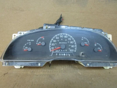 99 1999 Ford F150 F-150 Speedometer Instrument Cluster Unknown Miles Speedo - Image 1 of 3