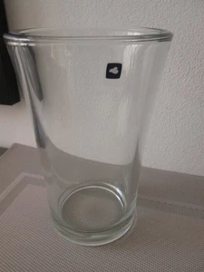 Leonardo Rosen Glas Vase Vasen Glasvase konisch dickwandig schwer 21,5x13 Deko - Bild 1 von 3