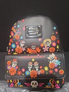 Loungefly Disney Pixar Mini Rucksack Coco Remember Me Day Of The Dead Marke Neu mit Etikett - Bild 1 von 6