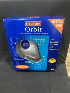 New Kensington Orbit Trackball USB / PS2 Mouse Model 64226 for PC Mac Computers - Picture 1 of 6